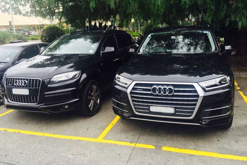 Silver Taxi Airport vehicles